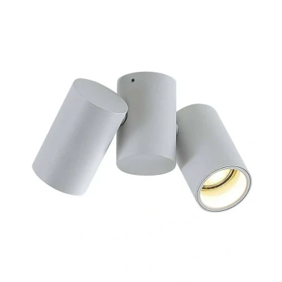 Image of Ceiling Light &#039;Gesina&#039; dimmable (Modern) in White Made of Aluminium for e.g. Living Room &amp; Dining (2 Sources, GU10) from Arcchio lamp, lamp