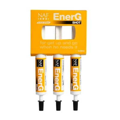 Image of NAF EnerG Shot Syringes 3 x 30ml