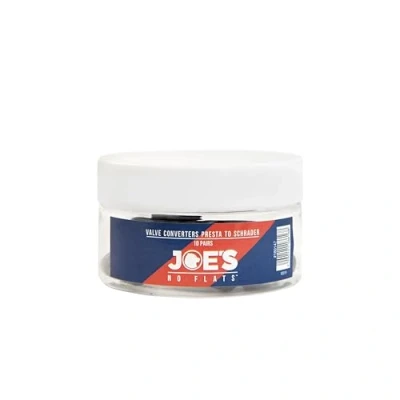 Image of JOES PRESTA TO SCHRADER VALVE CONVERTERS (PACK 10 PAIRS)