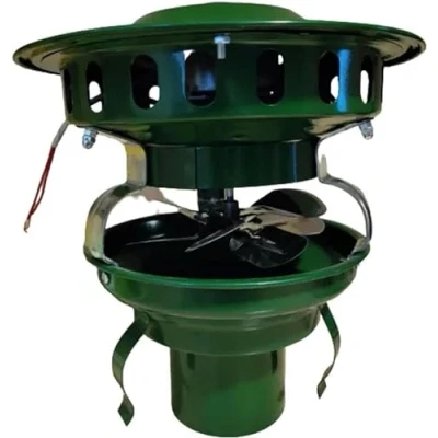 Image of XENITE smoke Evacuator, Chimney electric extractor, Rooftop Inducer Fans, roof induced draft fan, vacuum cleaner 100W (Size : 11CM) 1
