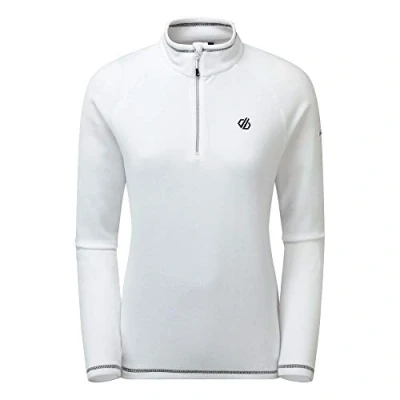 Image of Dare2b FreeformII Womens fleece everyday essential high neck and 1/4 zip trekking, hiking walking jacket