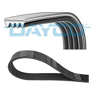 Image of 4x1415 V ribbed belt DAYCO 4PK1415 1415,0mm 4