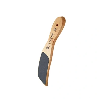 Image of Curved Wooden Foot File Pedicure Feet 100/180 grit Beauty&amp;Care ABC 10/2 Staleks