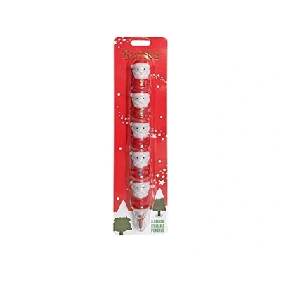 Image of History &amp; Heraldry Pre Personalised Christmas Stacker Pencils Santa Claus