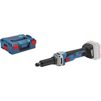 Image of Bosch Professional 18V System GGS 23 LC Cordless Straight Grinder (23,000 min 1 no Load Speed, Connect Ready, excluding Rechargeable Batteries and Charger, in L BOXX)