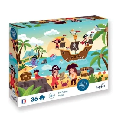 Image of Sentosphère Calypto Jigsaw Puzzle Pirates 36 pieces