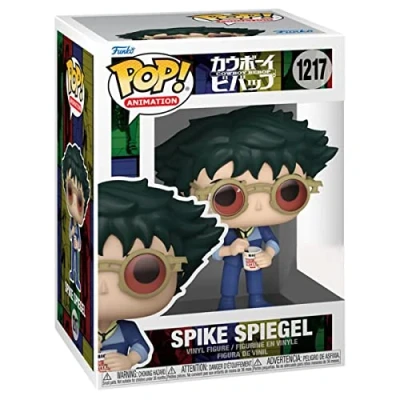 Image of Funko POP! Animation: Cowboy Bebop Spike With Noodles Collectable Vinyl Figure Gift Idea Official Merchandise Toys for Kids &amp; Adults Anime Fans Model Collectors and Display