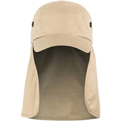 Image of Basic Nature Legionnaires Sun Protection UV Hat with Brim Beige natural Size:L