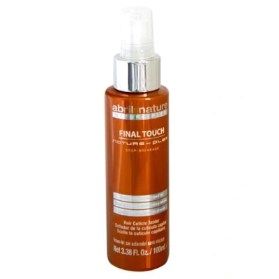 Image of abril et Nature Plex, STOP Breakage Hydrating Hair Oil Final Touch Finishing Serum with Hyaluronic Acid Repairing Shine for Split Ends Leave In 100 ml