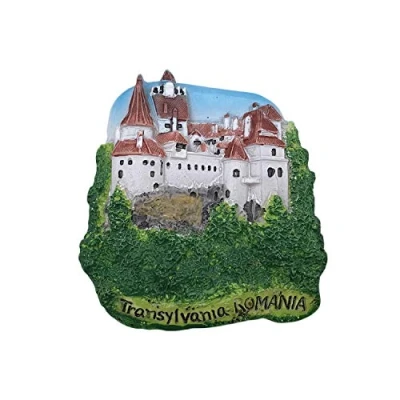 Image of Transylvania Romania 3D Refrigerator Magnet Tourist Souvenirs Resin Magnetic Stickers Fridge Home &amp; Kitchen Decoration from China