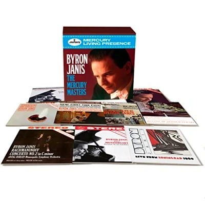 Image of Byron Janis The Mercury Masters 2023 German cd album box set 4853607