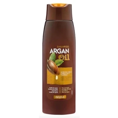 Image of Deliplus Argan Oil Shampoo, 400 ml for Dry, Damaged hair