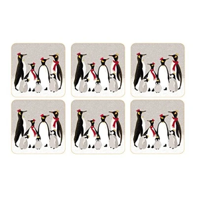 Image of Portmeirion Home &amp; Gifts Coasters, Multi Colour