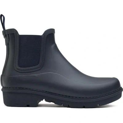 Image of Fitflop Women&#039;s WONDERWELLY Chelsea Boots Ankle, Midnight Navy, 3 UK