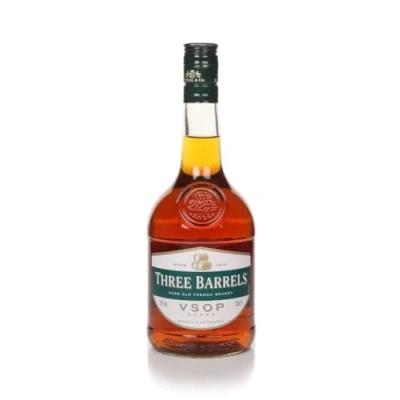 Image of Three Barrels Rare Old French Brandy VSOP, 70cl