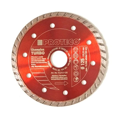 Image of Proteco Diamond Cutting Disc TURBO 125 mm Closed Dry