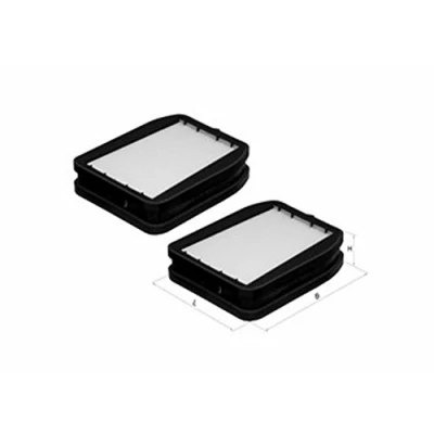 Image of 70388573 Pollen Filter MAHLE ORIGINAL LA 455/S Particulate 185,0mm 212mm 40,3mm MERCEDES BENZ: E Class Saloon, T modell