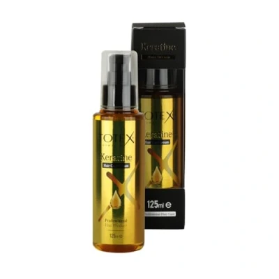 Image of Totex Hair Keratin Serum Oil Damaged Repair &amp; Straightening Silky Smooth Shinny 125ml