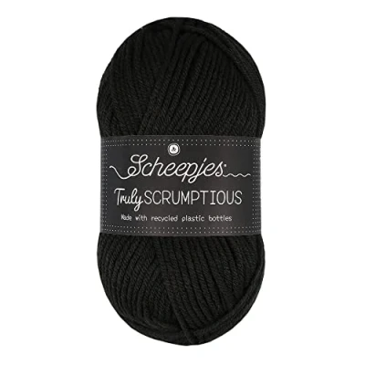 Image of Scheepjes Truly Scrumptious 301 Charcoal Ice Cream Yarn 1x100g