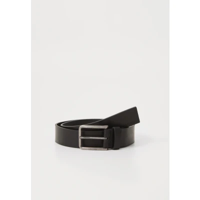 Image of Calvin Klein Belt, Men&#039;s, Size: 34, Black/antique silver