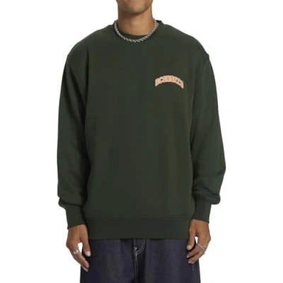 Image of DC Shoes Mens Varsity Crew Sweatshirt, Mountain View, S EU