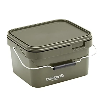 Image of Trakker Olive Square Container 5L Bait bucket