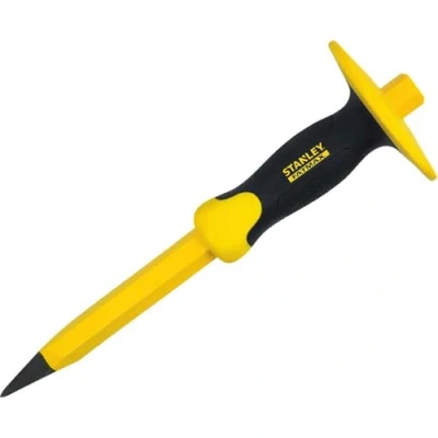 Image of Stanley 418329 FatMax Concrete Chisel 3/4 x 12 Inch with Guard