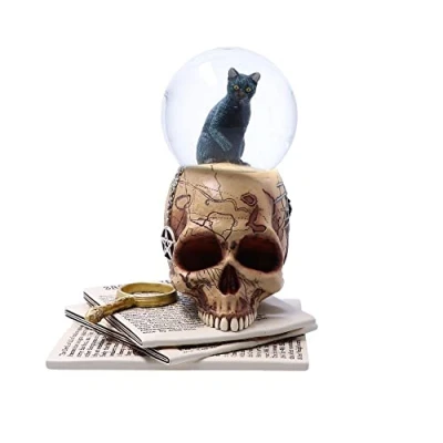 Image of Nemesis Now Lisa Parker Spirits of Salem Snow Globe, Cream, 21cm