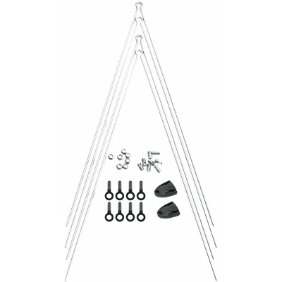 Image of SKS Unisex Adult Chromoplastics/Longboard Full Spares Kit , Black, One Size,380mm