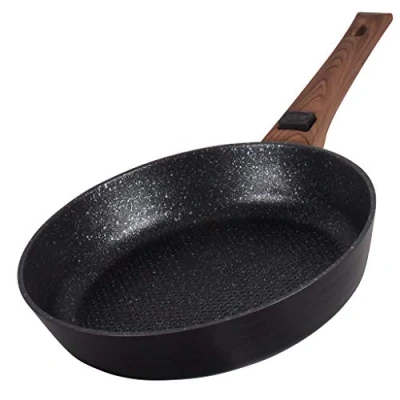 Image of Design pan Légende Frying with removable handle serving non stick coated heat resistant up to 220 C (24 cm)