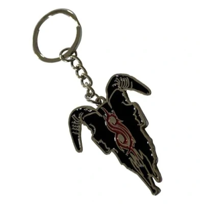 Image of Slipknot Goat Head Band Logo Keyring Keychain One Size