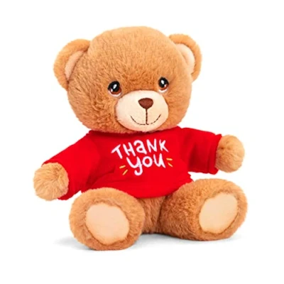 Image of Deluxe Paws Gift Teddy Bears for Special Occasions, 100% Recycled (Thank you)