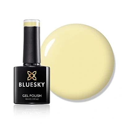 Image of Bluesky Gel Nail Polish, Personality Dc115, Blonde, Colour, Pale,Yellow 10 ml (Requires Curing Under UV LED Lamp)