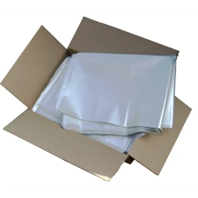 Image of Heavy Duty Compactor Bin Bags (Pack of 100) General Commercial Waste Recycled 120Litre 20kg Refuse Sacks Liners (Clear)
