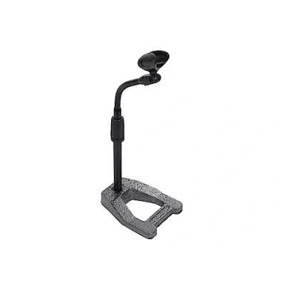 Image of HQ POWER HQMS10008 Table Stand for Microphone with Gooseneck Black