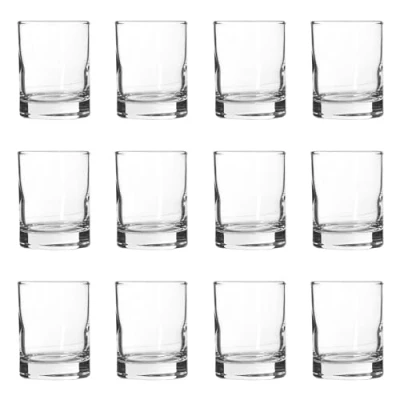 Image of LAV 12x Clear 65ml Liberty Shot Glasses Small Vodka Tequila Jelly Cocktail Mini Dessert Party Drinking Glass Cups Set