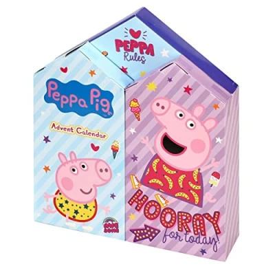 Image of Templar Peppa Pig Advent Calendar Creative Art &amp; Craft Stationery Set Kids Xmas Christmas Countdown Fun, Multicolor