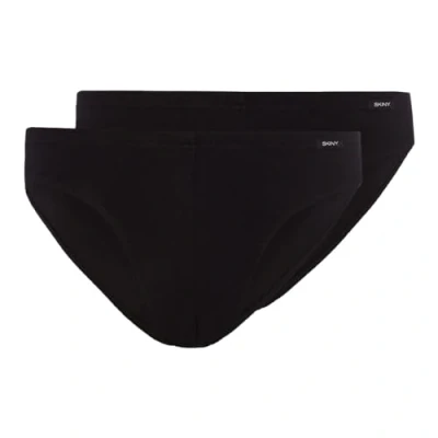 Image of Skiny Men&#039;s Herren Brasil Slip 2er Pack Cotton Advantage Boxer Briefs, Black, S (Pack of 2)