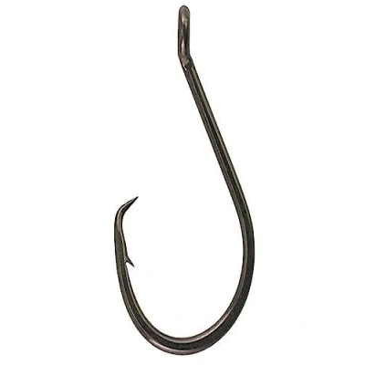 Image of Berkley FUSION19 Circle Hooks, Size 6 Hook, Smoke Satin,Per 10