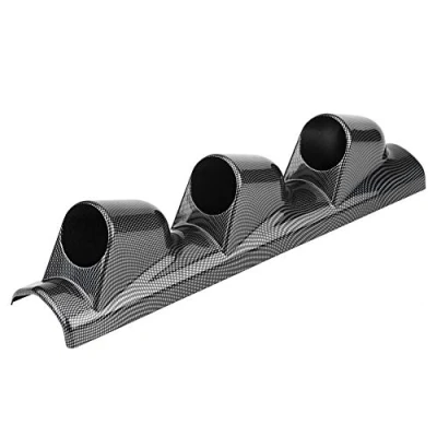 Image of Gauge Bracket Holder, Universal Heavy Duty Racing Sport Meter Pillar Mount Pod Holder (Triple hole)