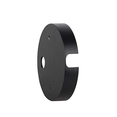 Image of SLV Nautilus mounting Plate for Surface Wiring/Black