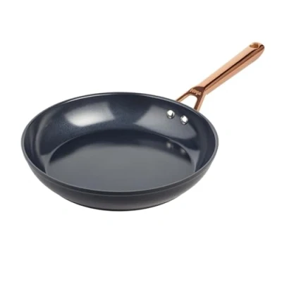 Image of Ninja Extended Life 28cm Ceramic Frying Pan, Non Stick (No PFAs, PFOAs, Lead or Cadmium), Induction Compatible, Stainless Steel Handle, Oven Safe to 285C, Copper &amp; Black, CW90028AMZUKCP