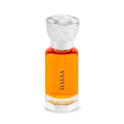 Image of Swiss Arabian Hayaa Unisex Woody, Floral, Amber Concentrated Perfume Oil Luxury Fragrance From Dubai Long Lasting Artisan With White Amber, Rose, Florals, Oud, Gourmand Notes 12ml