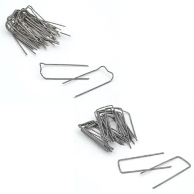 Image of celloexpress Mossing Pegs/German Pins for Florist Wreaths Pegs 40mm x 17mm Bent Pack of 100