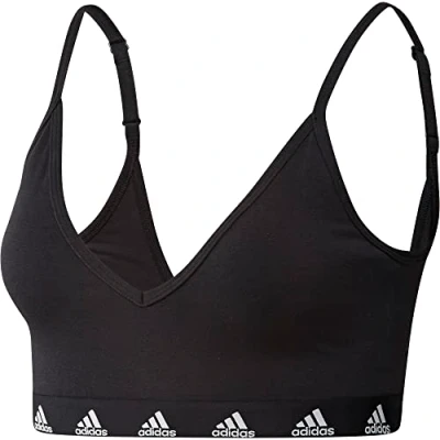 Image of Adidas HA0067 EVYDY Cotton B Sports Bra Women&#039;s Black XLDD