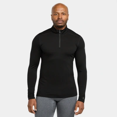 Image of Men&#039;s Classic All Season Merino Half Zip Baselayer Top