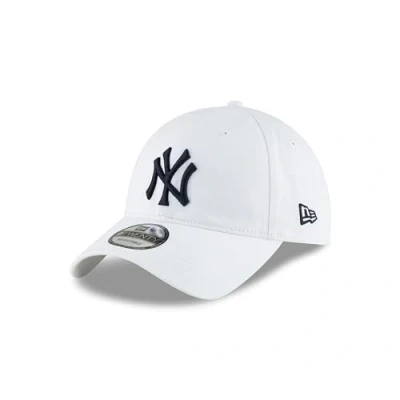 Image of New Era York Yankees MLB Core Classic White Adjustable 9Twenty Cap