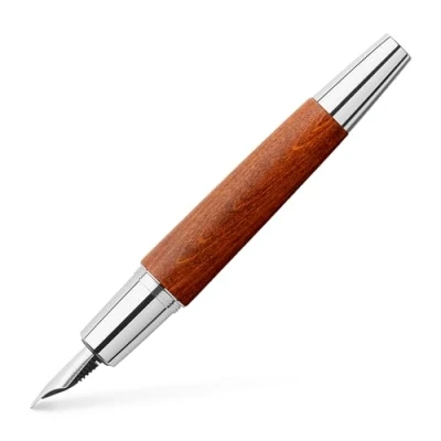 Image of Faber Castell e motion fountain pen brown F