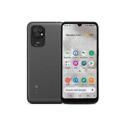 Image of Doro 8100 32GB 4G SIM Free Smartphone Black, 8175