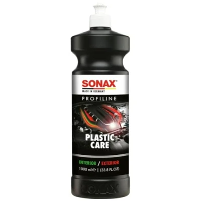 Image of SONAX PROFILINE Plasticcare (1 Litre) Regenerative and Protective Plastic Care. Restores the Colours, Conceals Scratches Provides a Subtle Shine Item No. 02054050